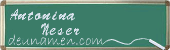 Antonina Neser Visitenkarte